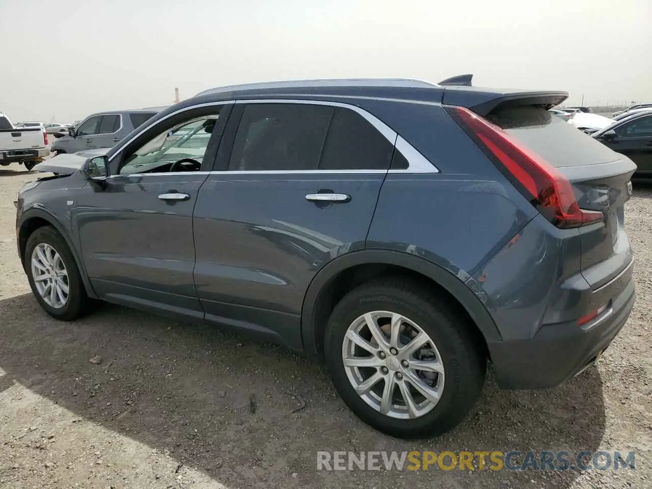 2 Photograph of a damaged car 1GYAZAR45MF000983 CADILLAC XT4 2021