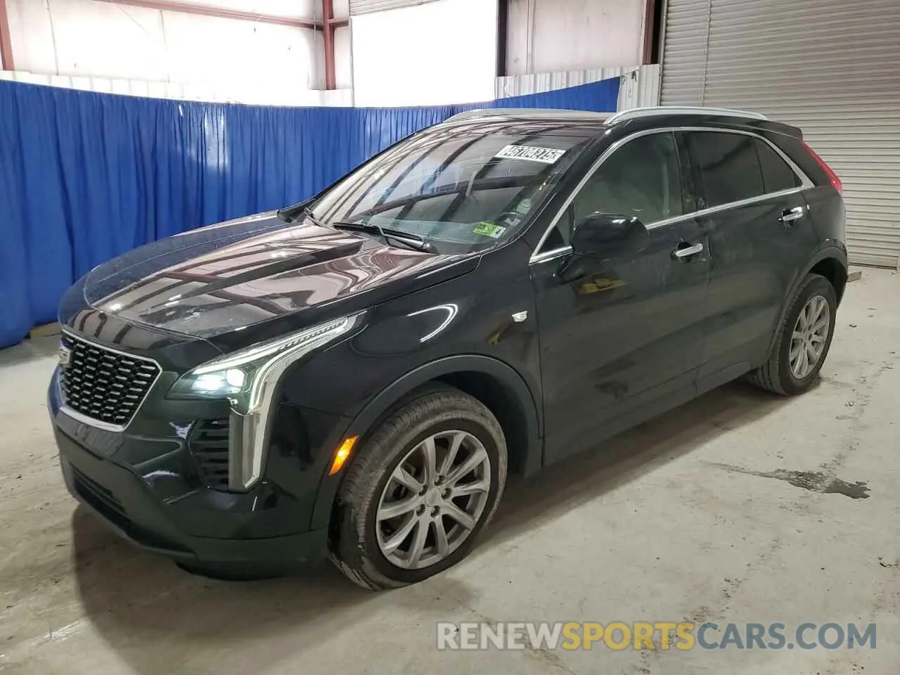 1 Photograph of a damaged car 1GYFZBR42MF055788 CADILLAC XT4 2021