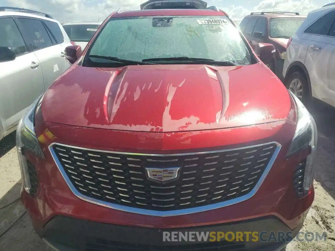 5 Photograph of a damaged car 1GYFZCR41MF018334 CADILLAC XT4 2021