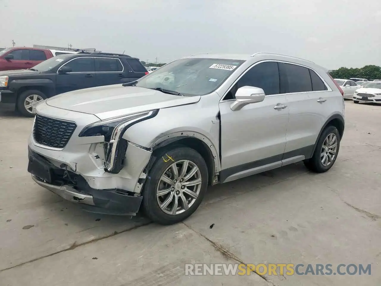1 Photograph of a damaged car 1GYFZCR42MF004233 CADILLAC XT4 2021