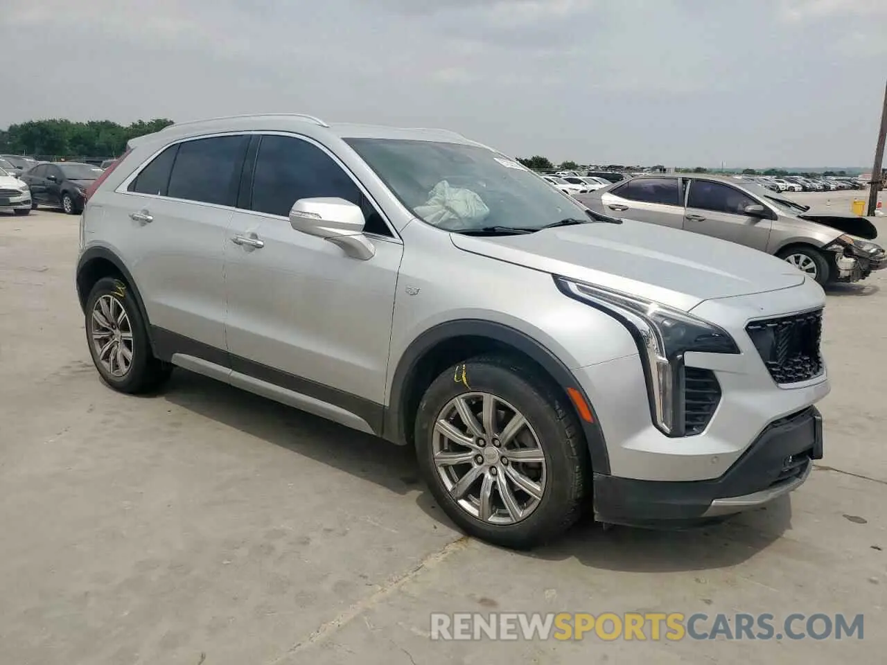 4 Photograph of a damaged car 1GYFZCR42MF004233 CADILLAC XT4 2021