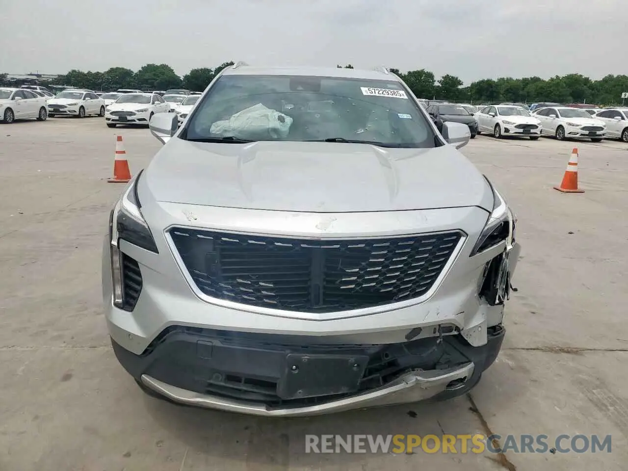5 Photograph of a damaged car 1GYFZCR42MF004233 CADILLAC XT4 2021