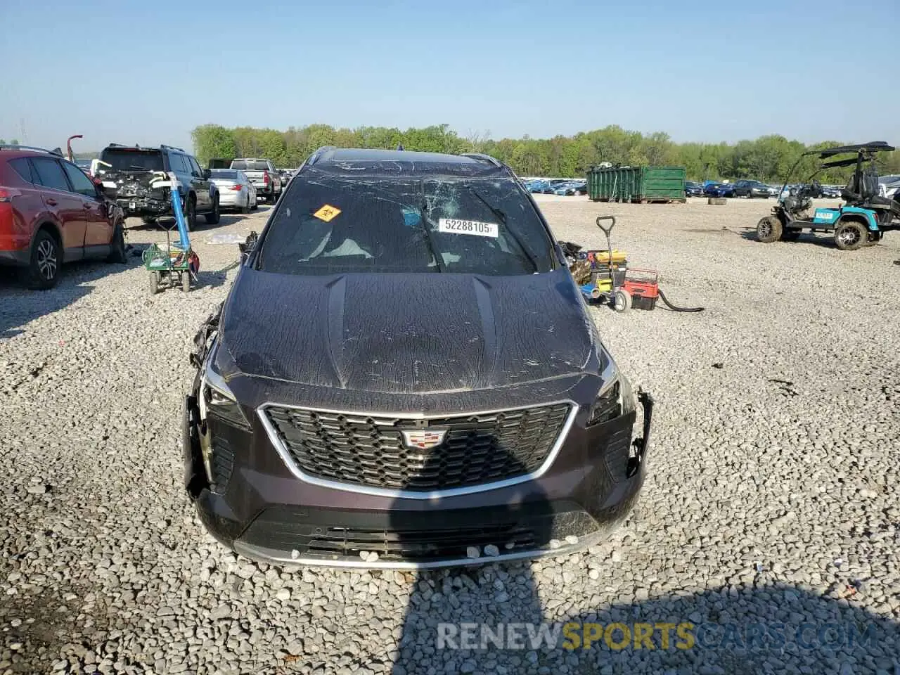 5 Photograph of a damaged car 1GYFZCR45MF002654 CADILLAC XT4 2021
