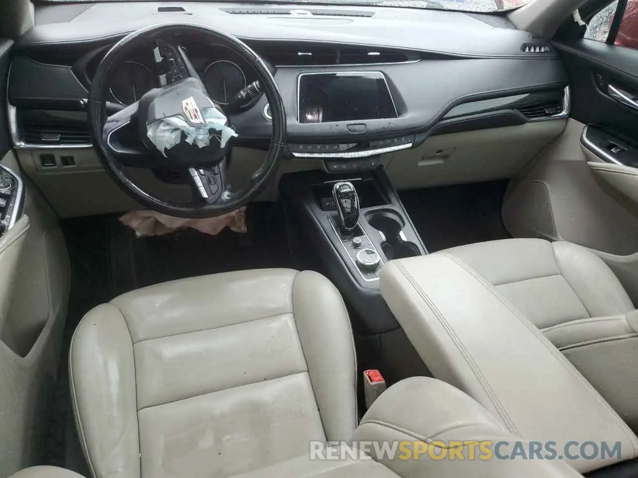 8 Photograph of a damaged car 1GYFZCR45MF040921 CADILLAC XT4 2021