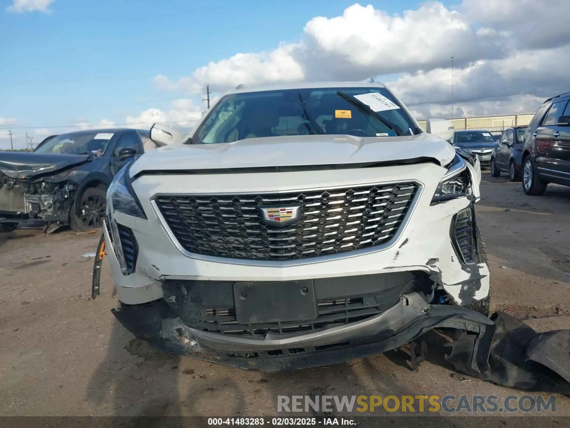 6 Photograph of a damaged car 1GYFZCR47MF084998 CADILLAC XT4 2021