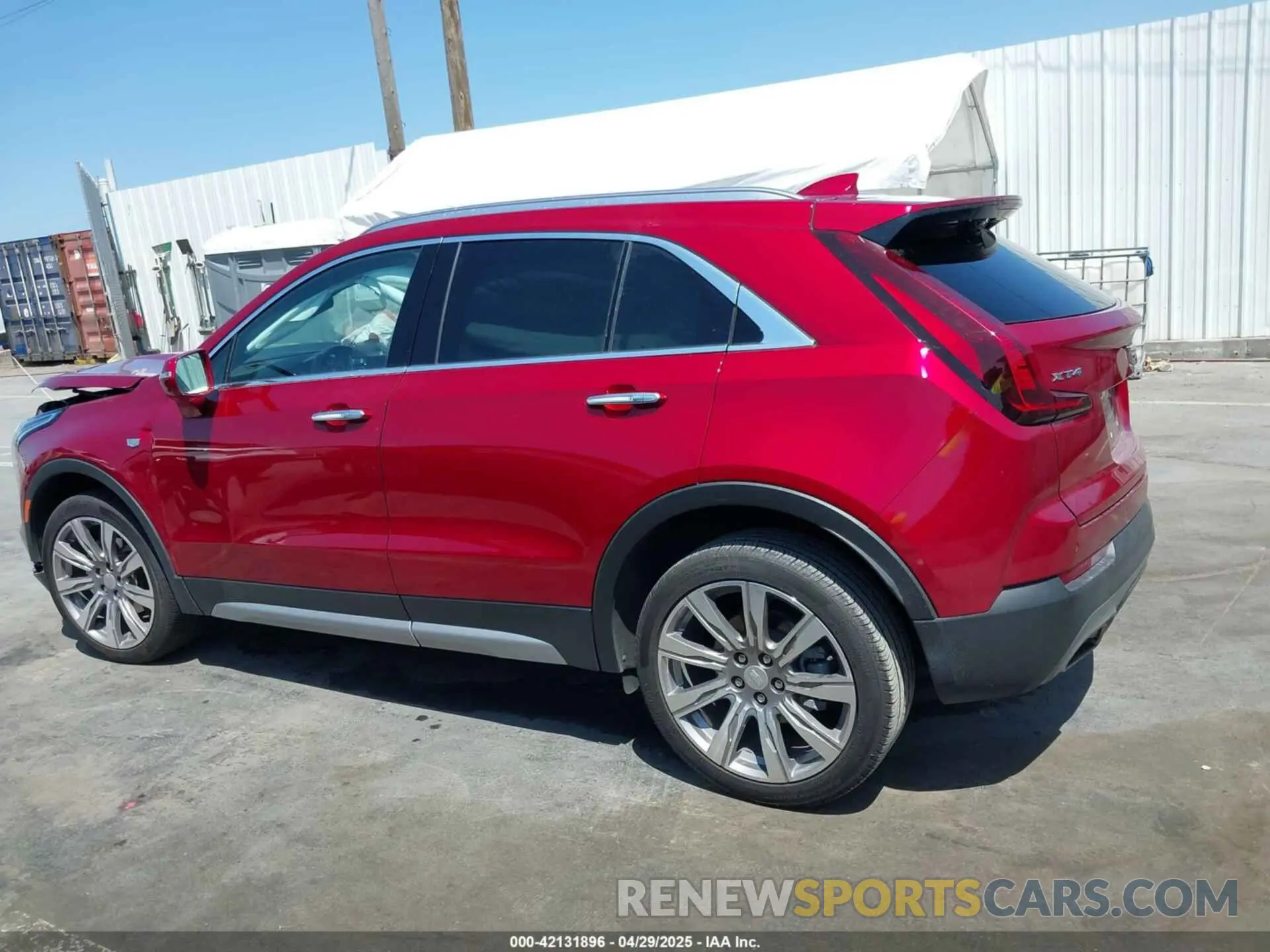 14 Photograph of a damaged car 1GYFZCR48MF004849 CADILLAC XT4 2021