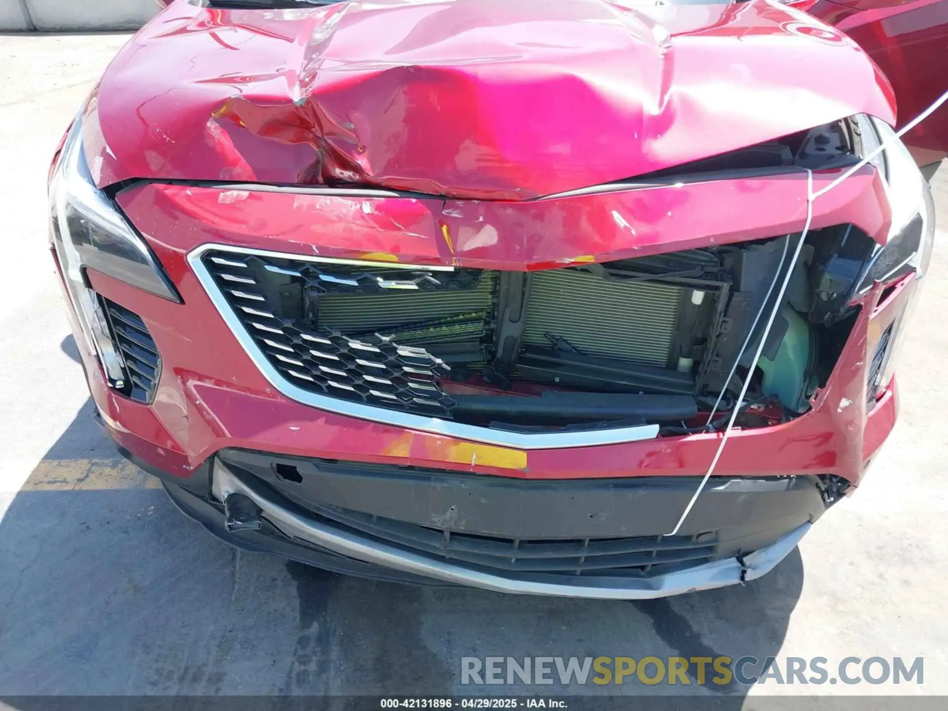 6 Photograph of a damaged car 1GYFZCR48MF004849 CADILLAC XT4 2021