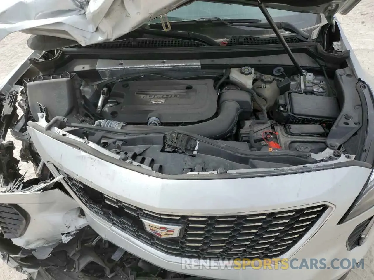 14 Photograph of a damaged car 1GYFZCR48MF071547 CADILLAC XT4 2021