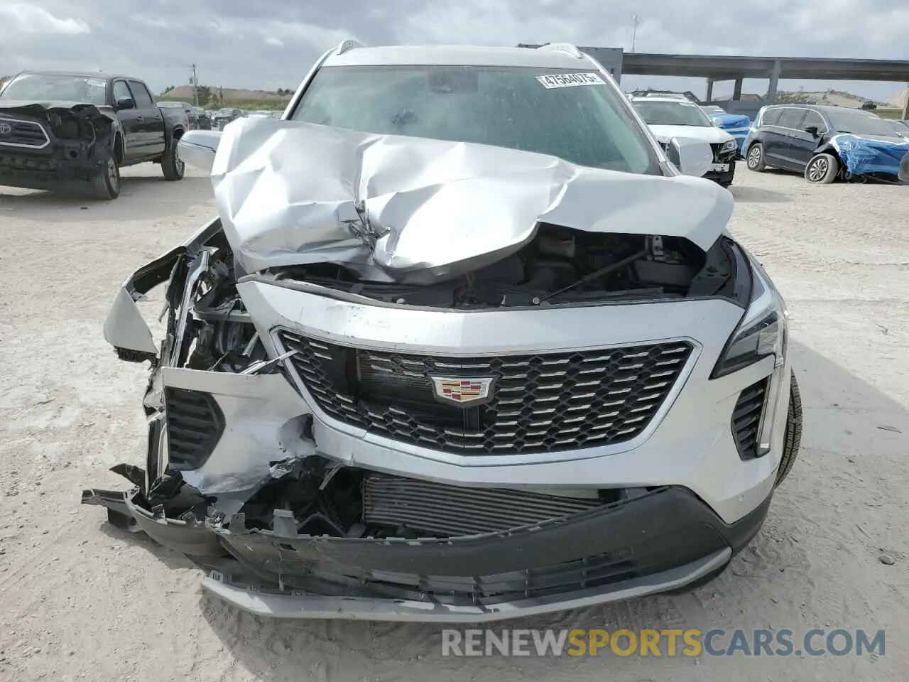 5 Photograph of a damaged car 1GYFZCR48MF071547 CADILLAC XT4 2021