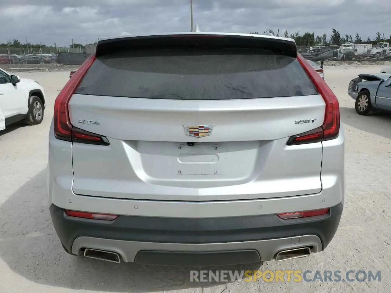 6 Photograph of a damaged car 1GYFZCR48MF071547 CADILLAC XT4 2021