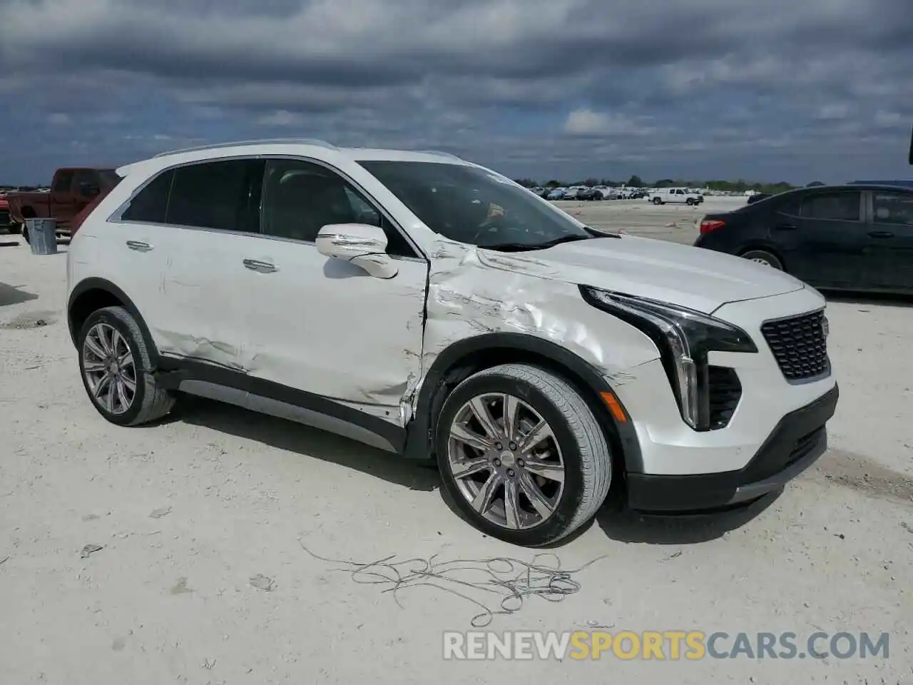 4 Photograph of a damaged car 1GYFZCR49MF058418 CADILLAC XT4 2021