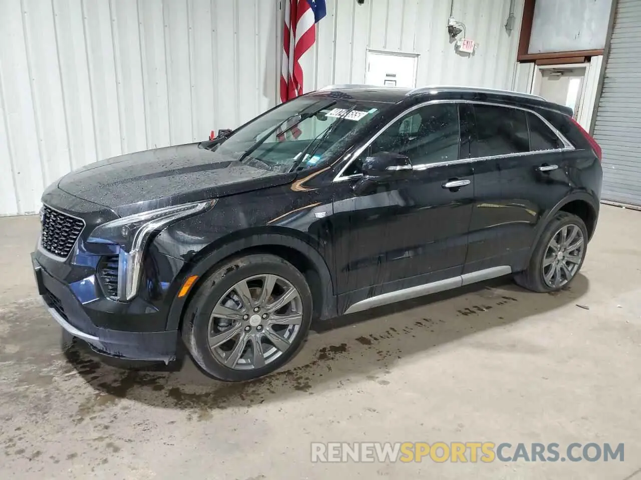 1 Photograph of a damaged car 1GYFZDR41MF001099 CADILLAC XT4 2021