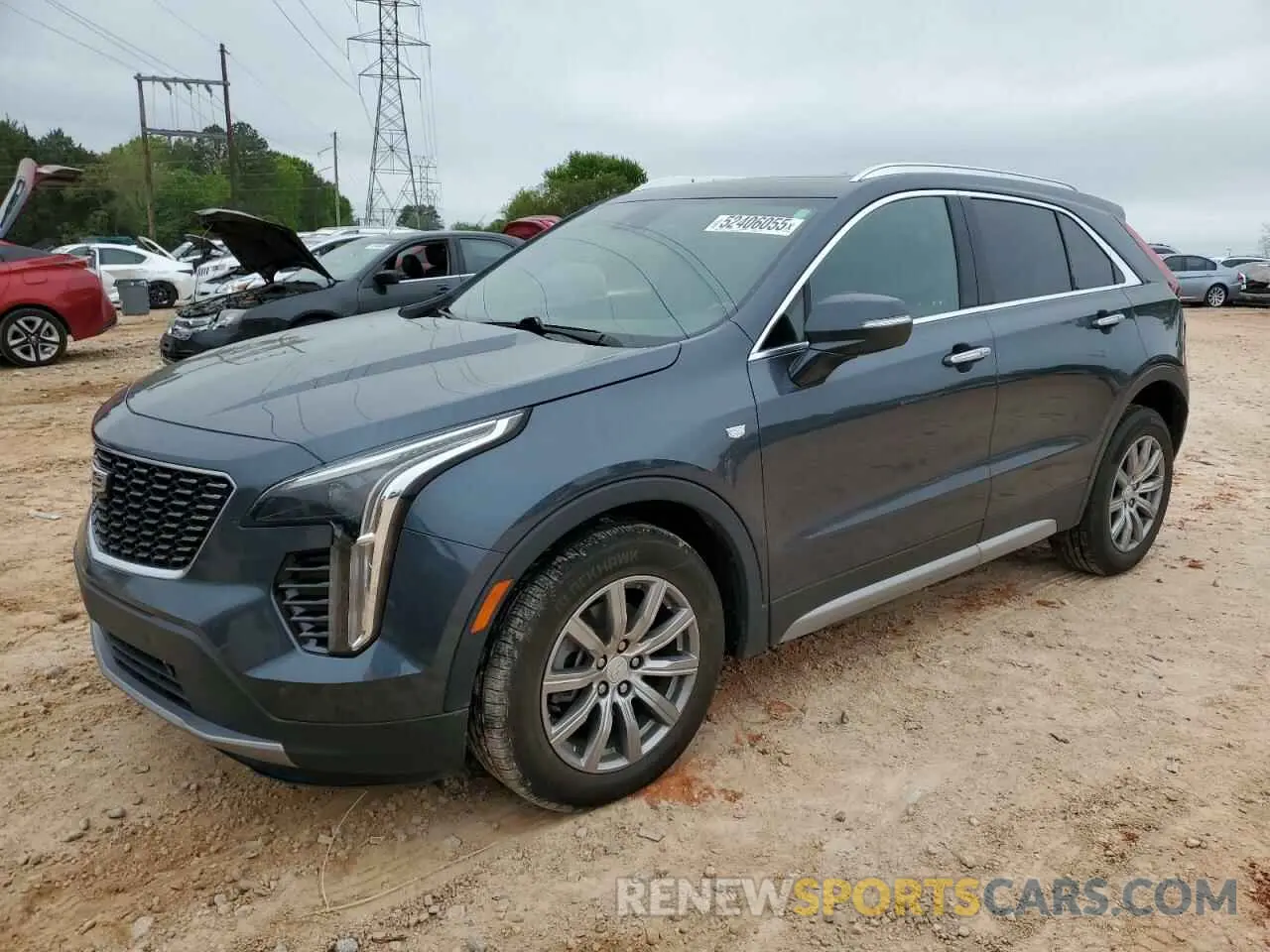 1 Photograph of a damaged car 1GYFZDR4XMF000937 CADILLAC XT4 2021