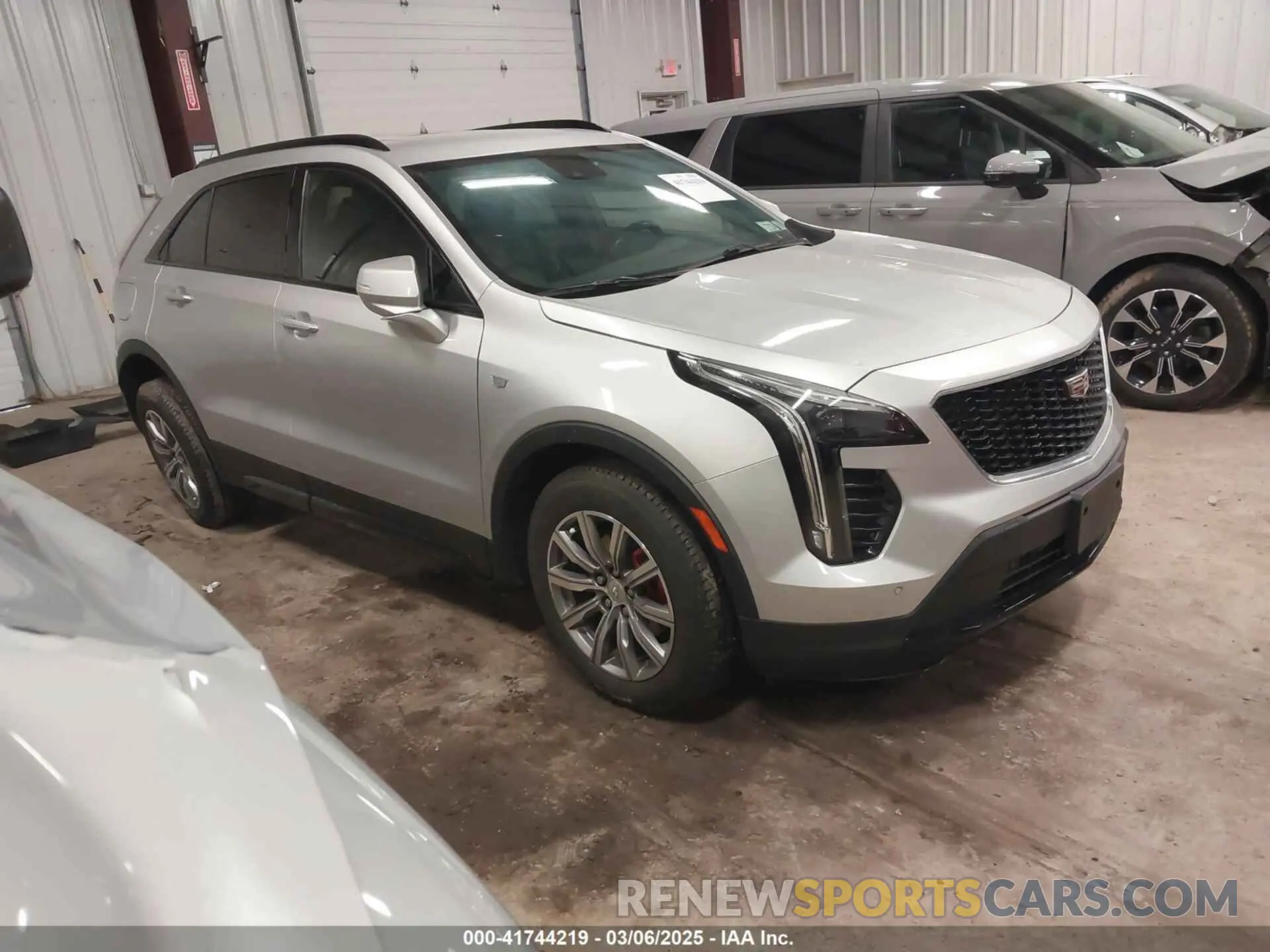 1 Photograph of a damaged car 1GYFZER40MF061378 CADILLAC XT4 2021