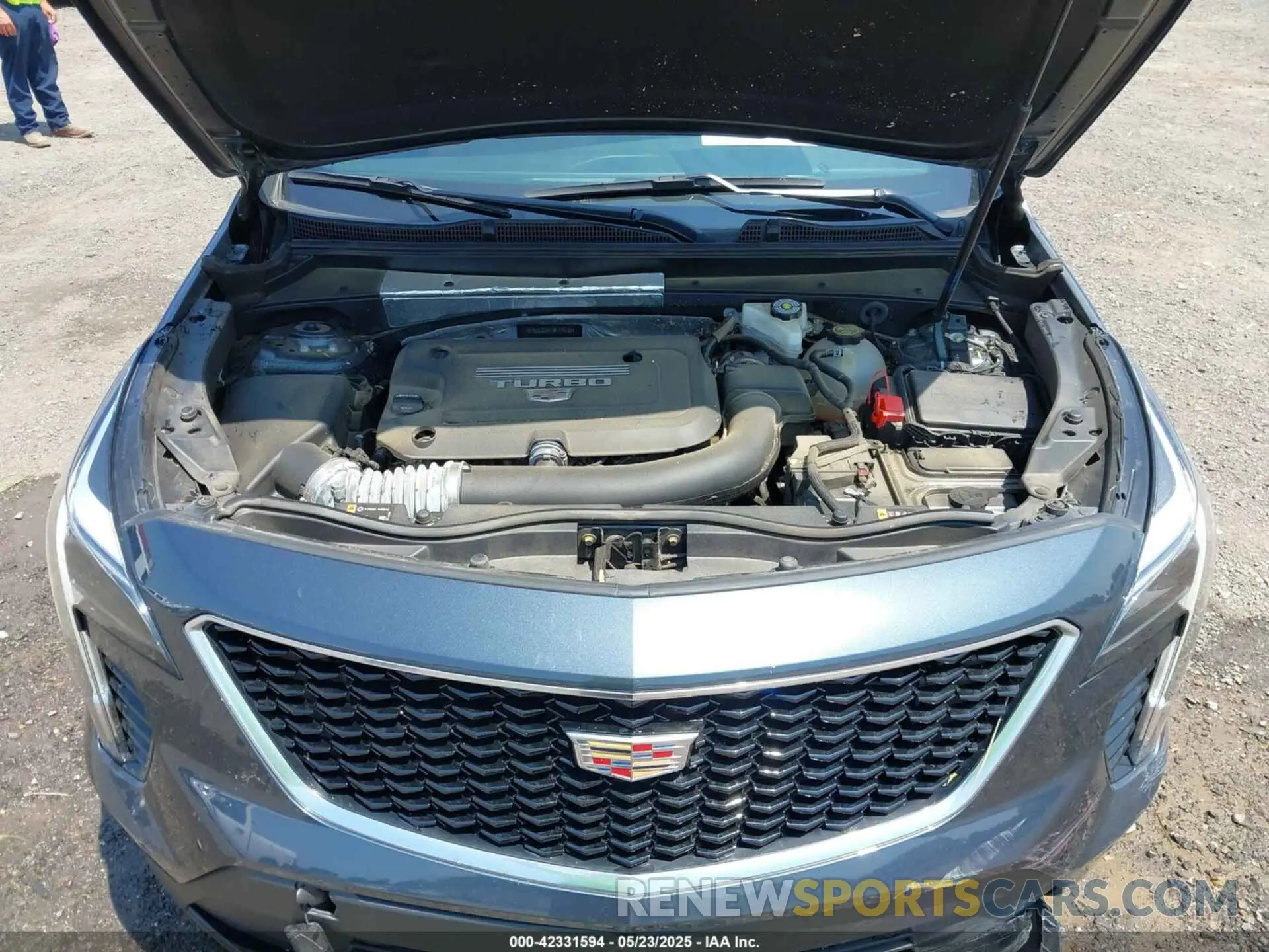 10 Photograph of a damaged car 1GYFZER41MF079193 CADILLAC XT4 2021