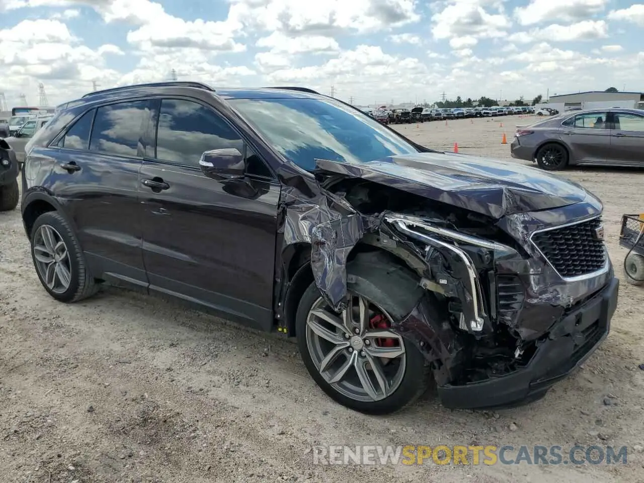 4 Photograph of a damaged car 1GYFZER43MF001188 CADILLAC XT4 2021
