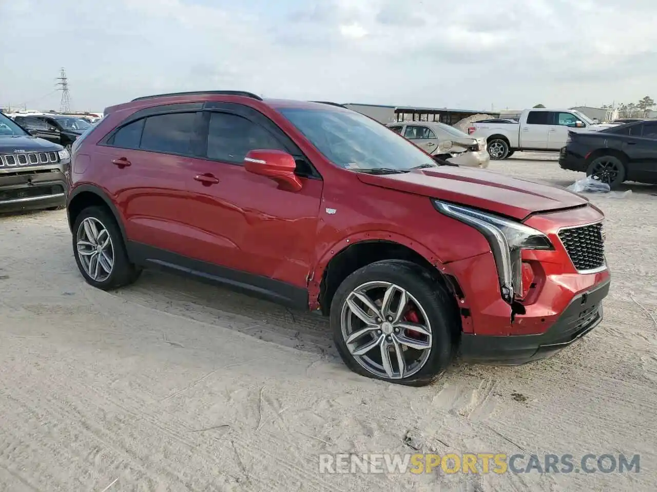 4 Photograph of a damaged car 1GYFZER44MF015178 CADILLAC XT4 2021