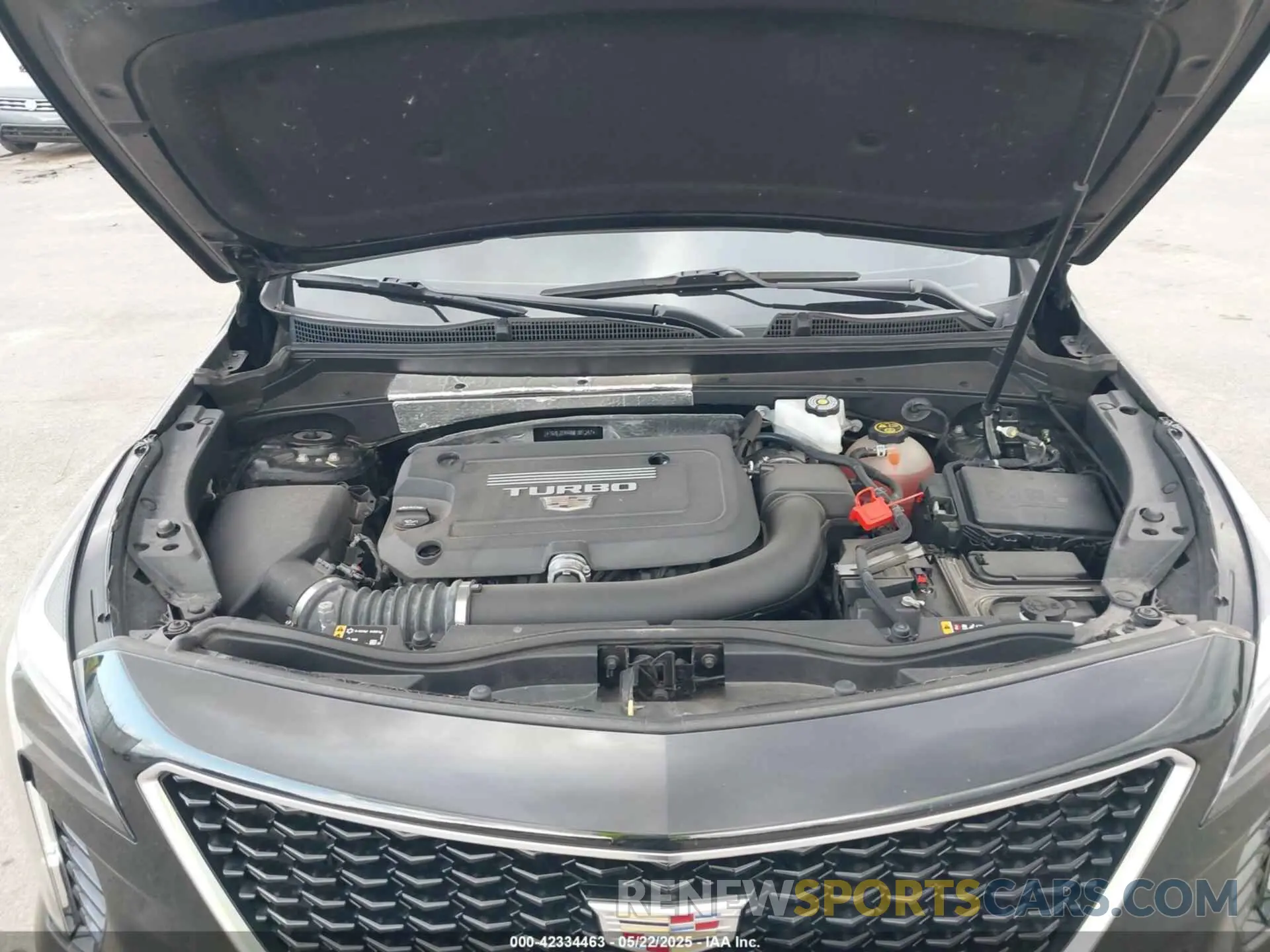 10 Photograph of a damaged car 1GYFZER48MF081247 CADILLAC XT4 2021