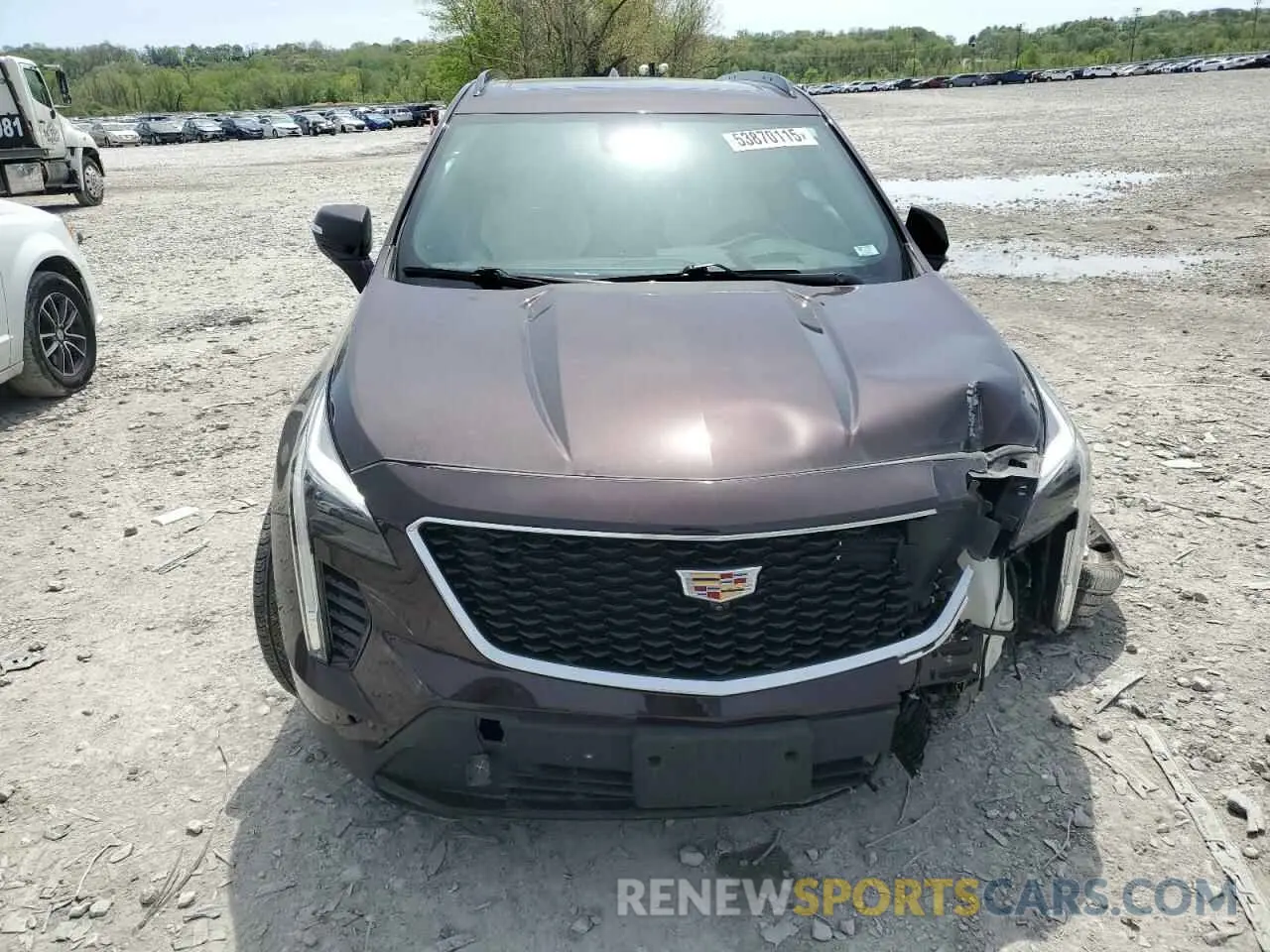 5 Photograph of a damaged car 1GYFZFR41MF036477 CADILLAC XT4 2021