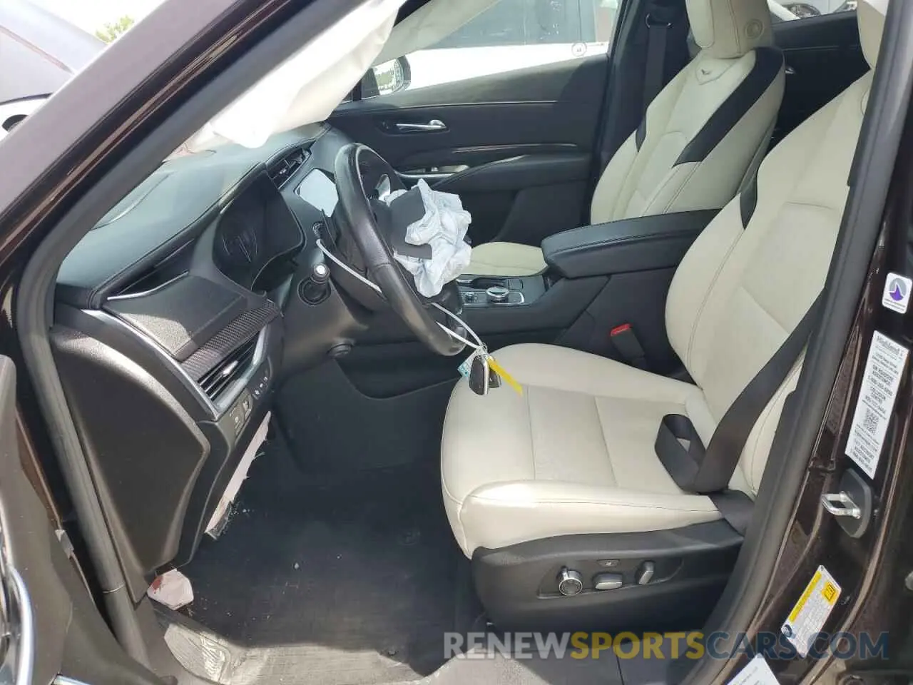 7 Photograph of a damaged car 1GYFZFR41MF036477 CADILLAC XT4 2021