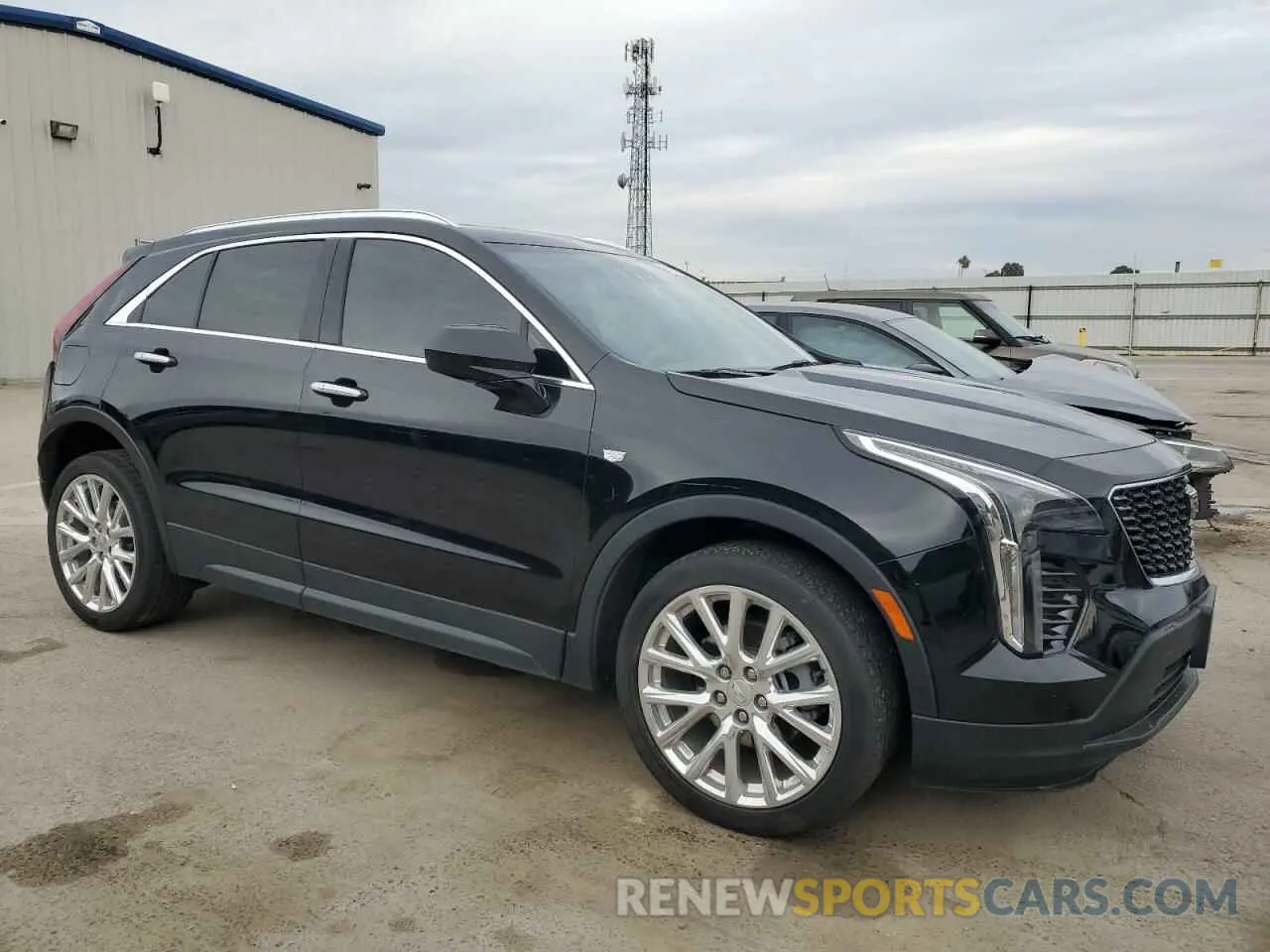 4 Photograph of a damaged car 1GYAZAR42NF120533 CADILLAC XT4 2022