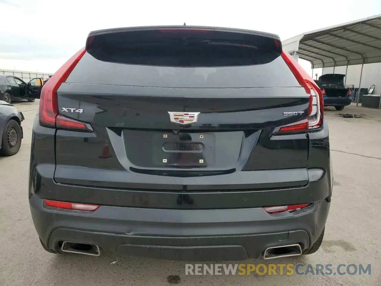 6 Photograph of a damaged car 1GYAZAR42NF120533 CADILLAC XT4 2022