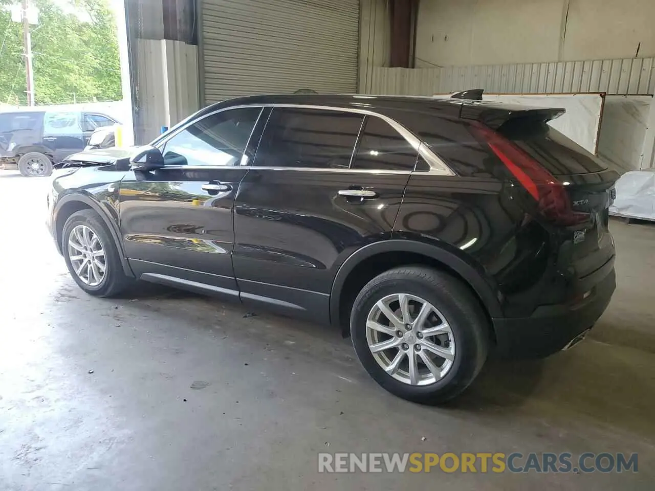 2 Photograph of a damaged car 1GYAZAR45NF124737 CADILLAC XT4 2022