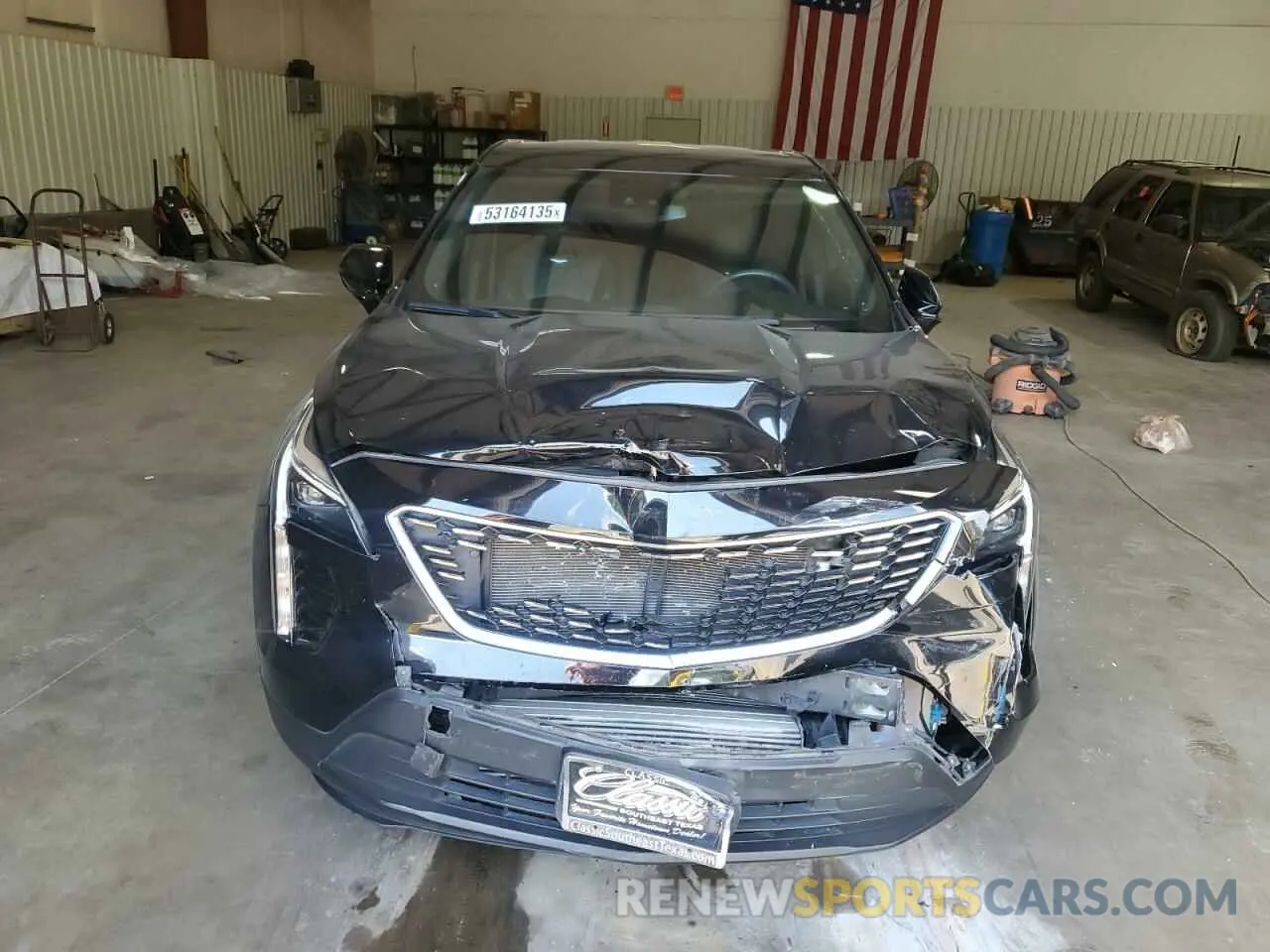 5 Photograph of a damaged car 1GYAZAR45NF124737 CADILLAC XT4 2022