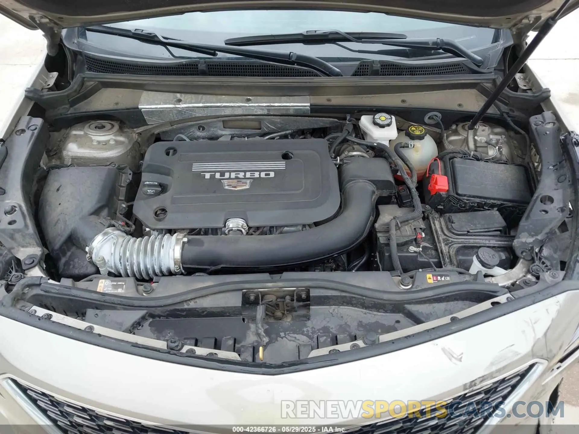 10 Photograph of a damaged car 1GYAZAR46NF169895 CADILLAC XT4 2022