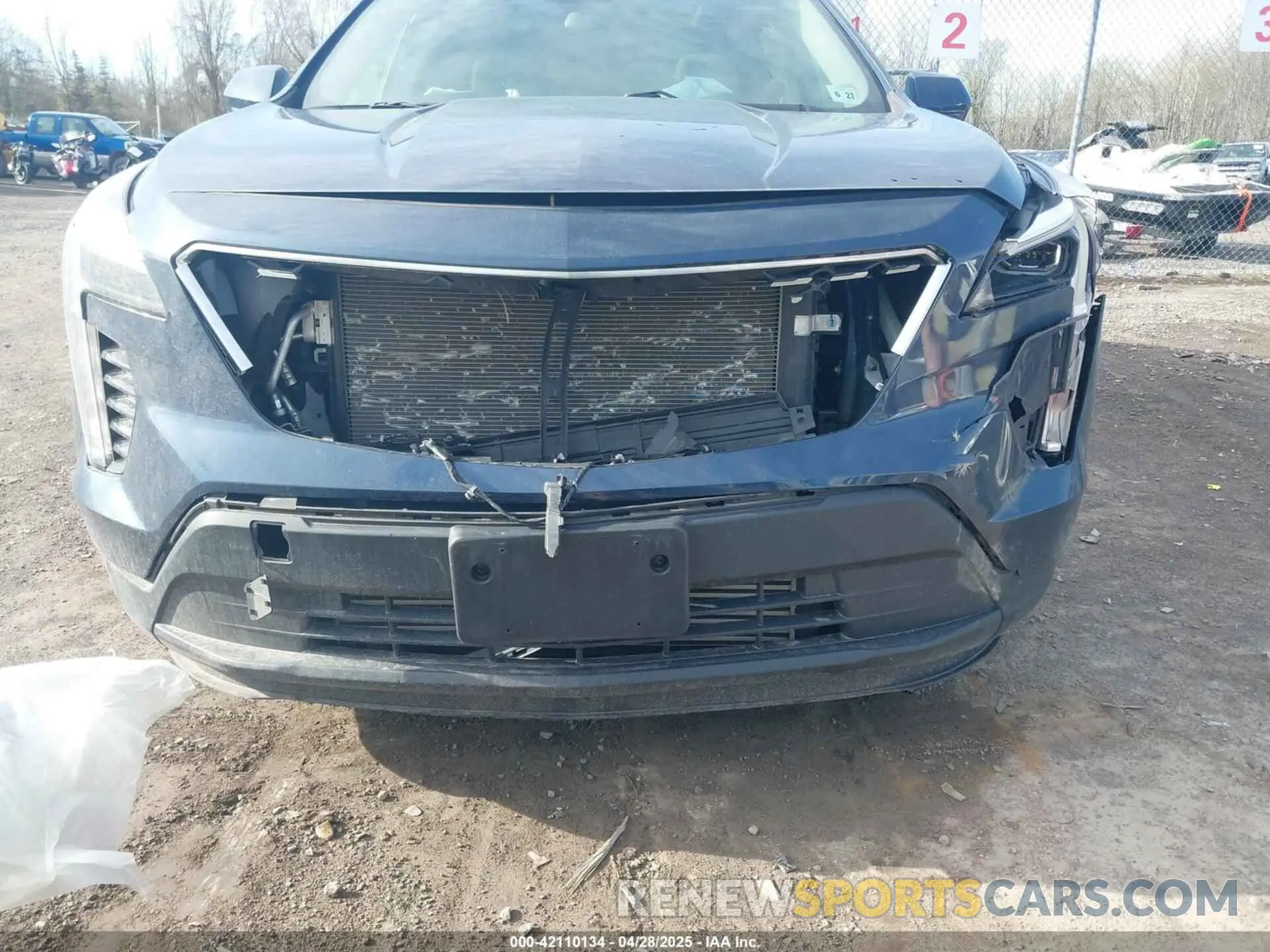 6 Photograph of a damaged car 1GYFZBR40NF146348 CADILLAC XT4 2022