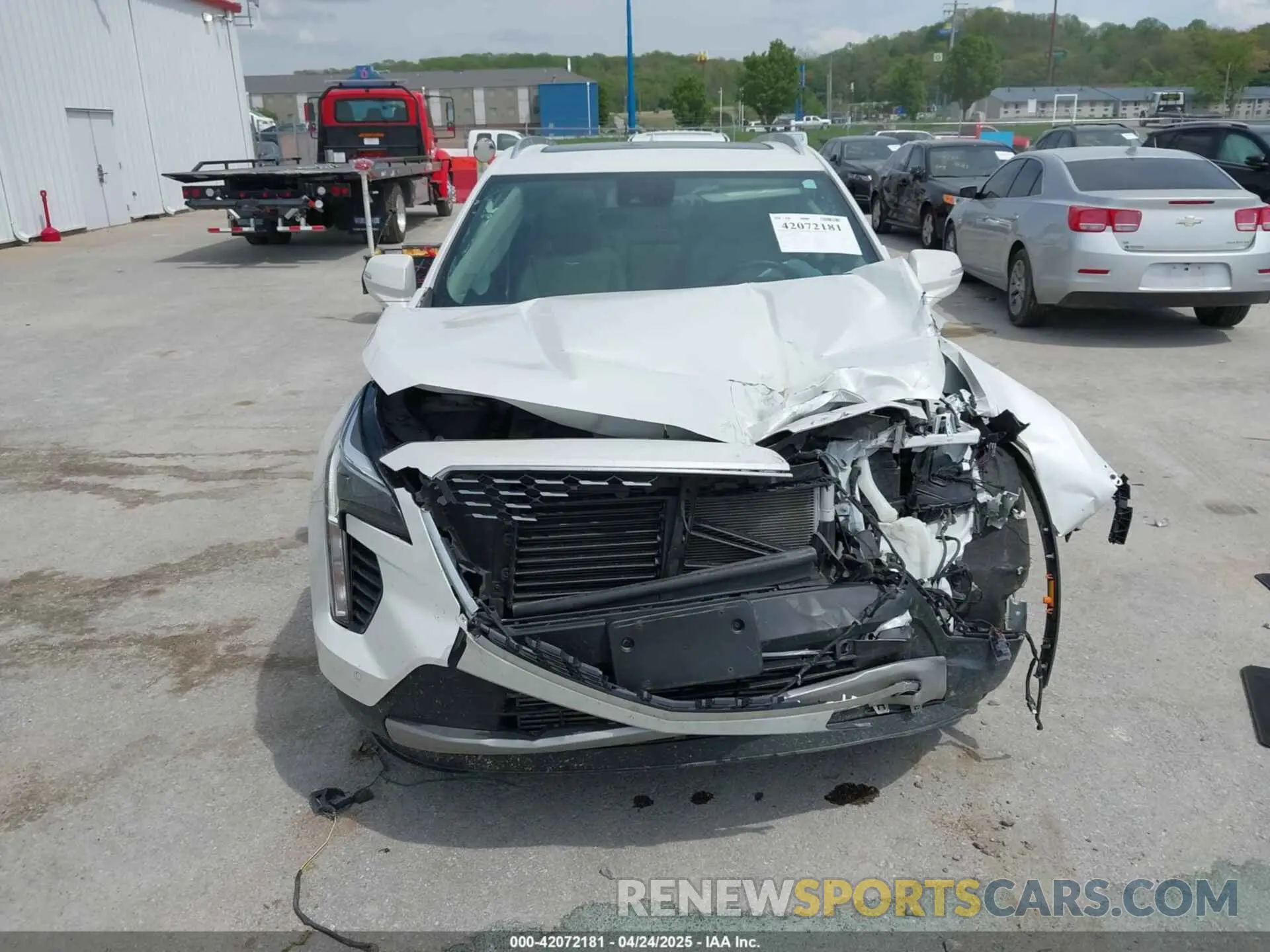 12 Photograph of a damaged car 1GYFZCR44NF144494 CADILLAC XT4 2022