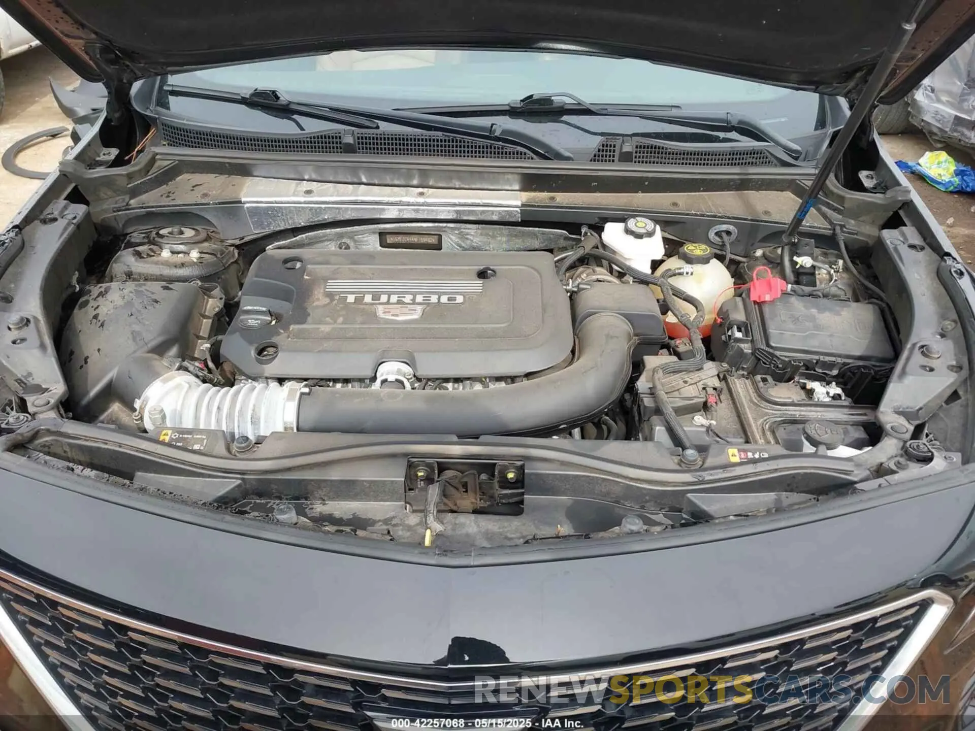 10 Photograph of a damaged car 1GYFZCR44NF169492 CADILLAC XT4 2022