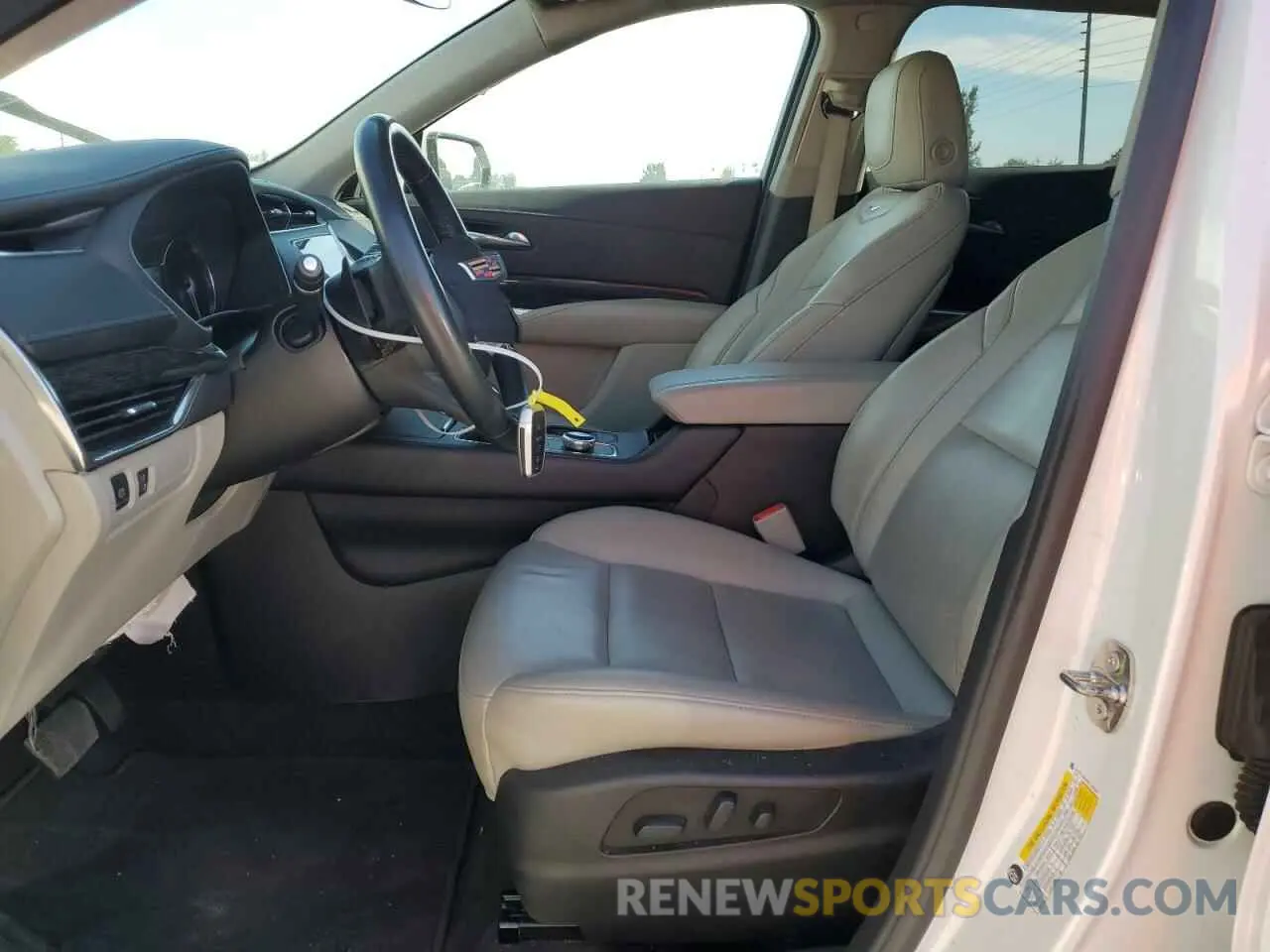 7 Photograph of a damaged car 1GYFZCR45NF100049 CADILLAC XT4 2022