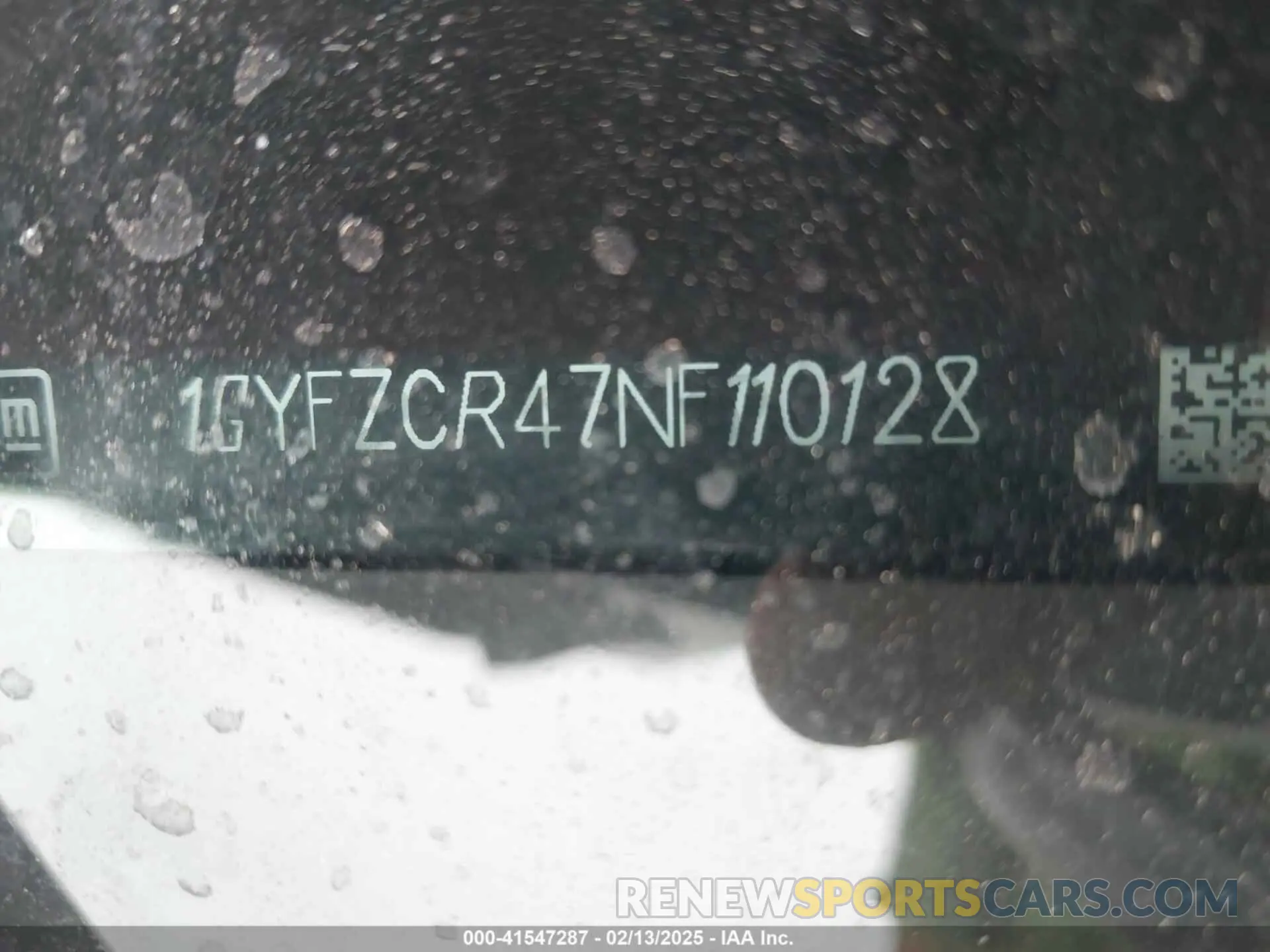 9 Photograph of a damaged car 1GYFZCR47NF110128 CADILLAC XT4 2022