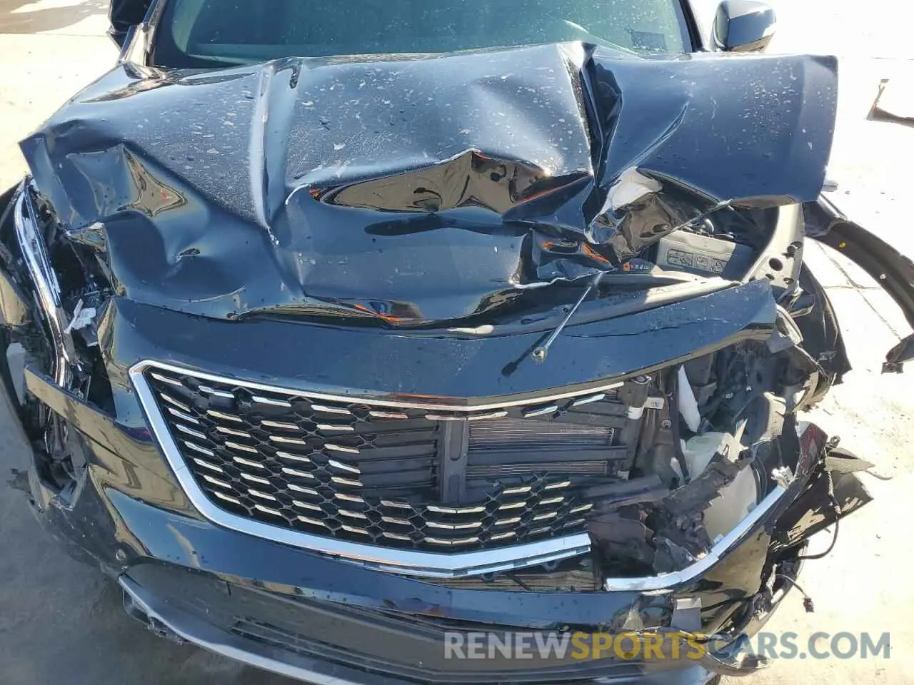 12 Photograph of a damaged car 1GYFZCR48NF105892 CADILLAC XT4 2022