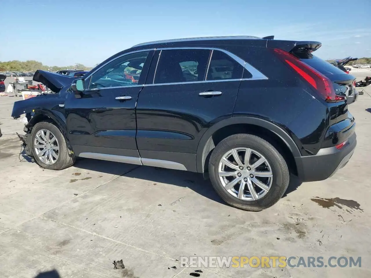 2 Photograph of a damaged car 1GYFZCR48NF105892 CADILLAC XT4 2022
