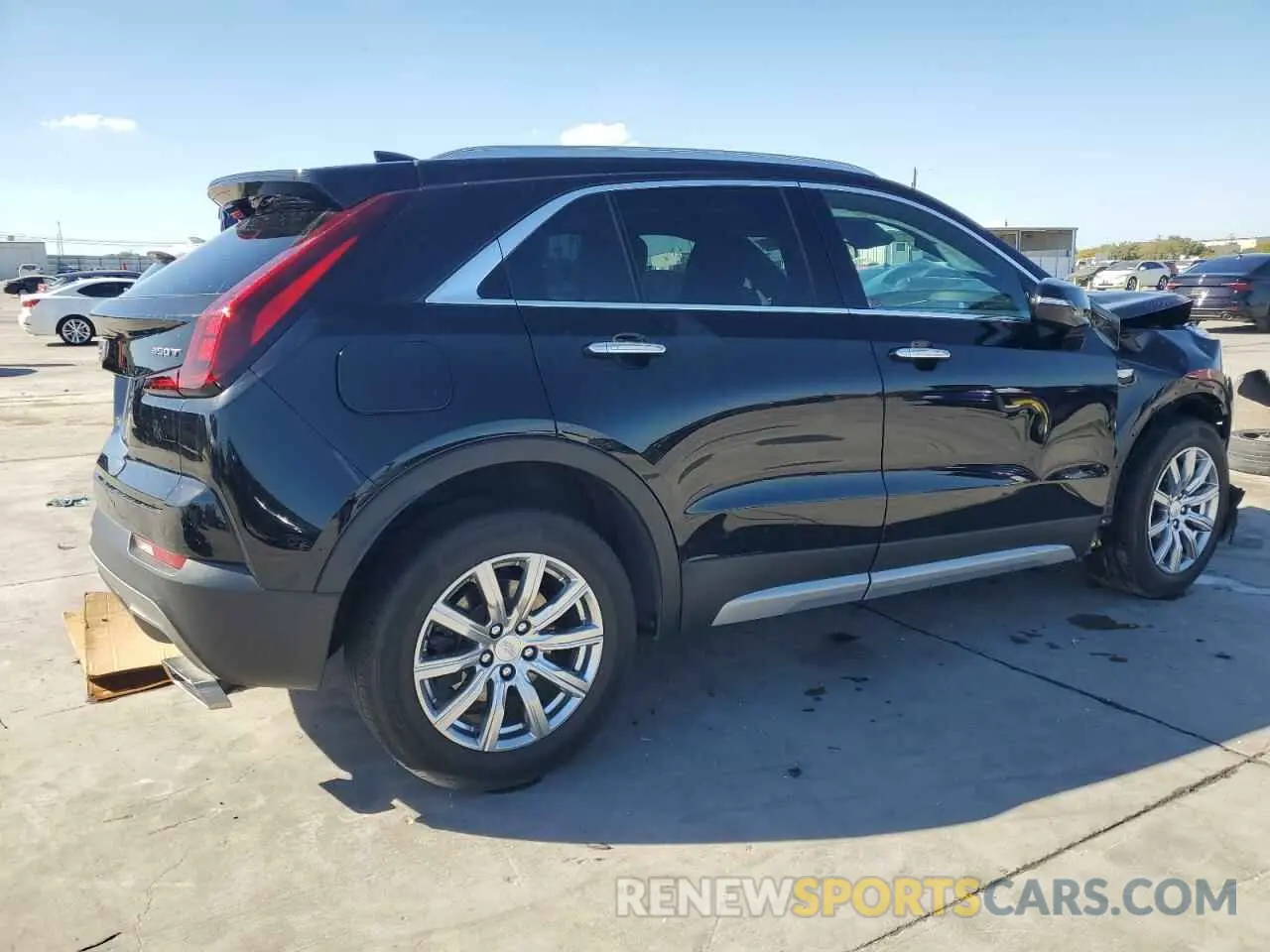 3 Photograph of a damaged car 1GYFZCR48NF105892 CADILLAC XT4 2022