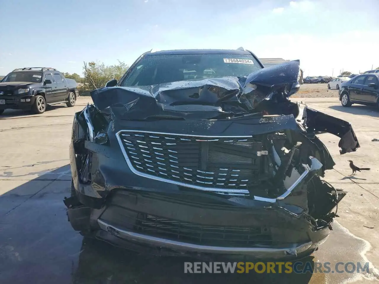 5 Photograph of a damaged car 1GYFZCR48NF105892 CADILLAC XT4 2022