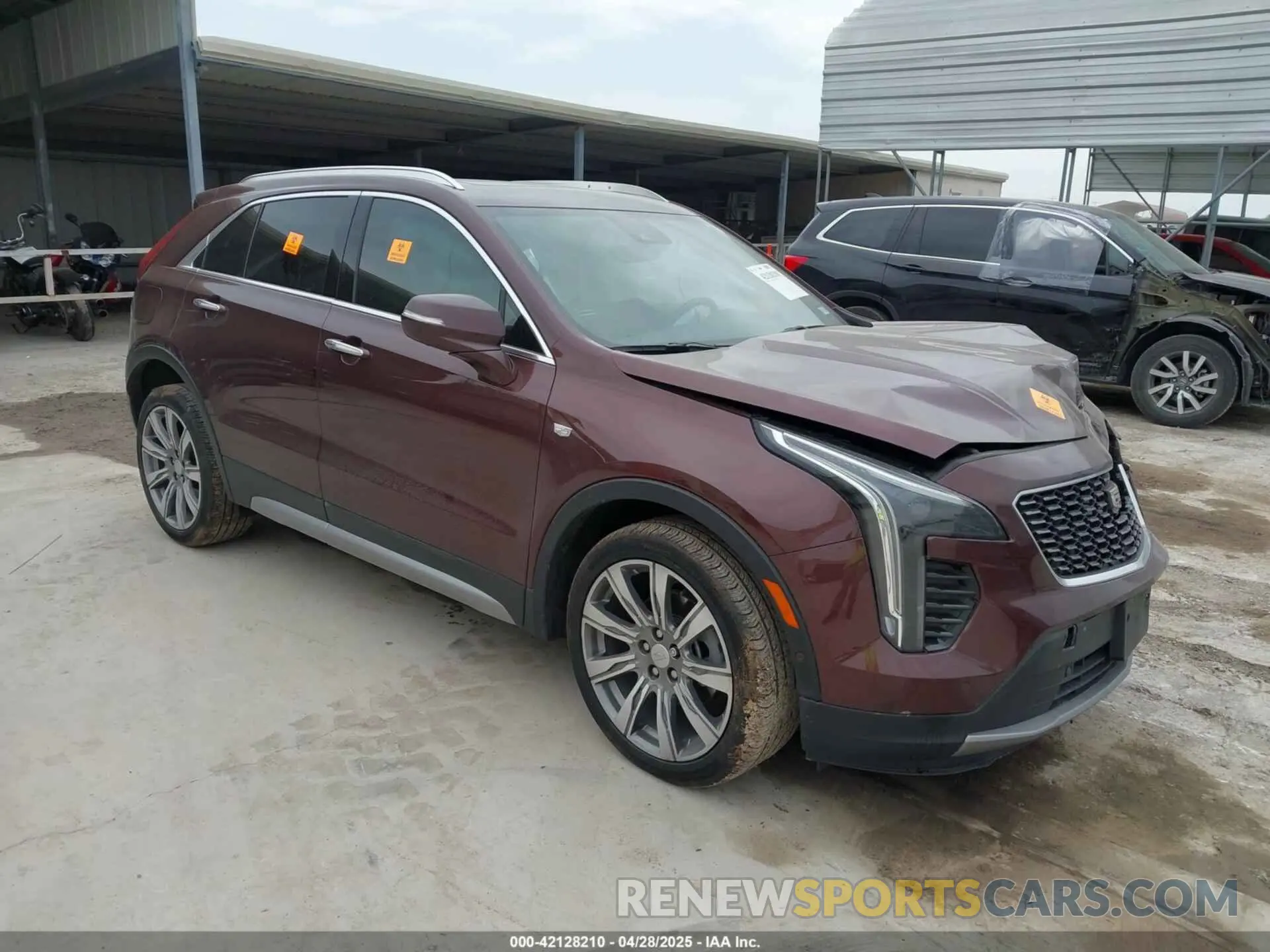 1 Photograph of a damaged car 1GYFZCR4XNF116845 CADILLAC XT4 2022