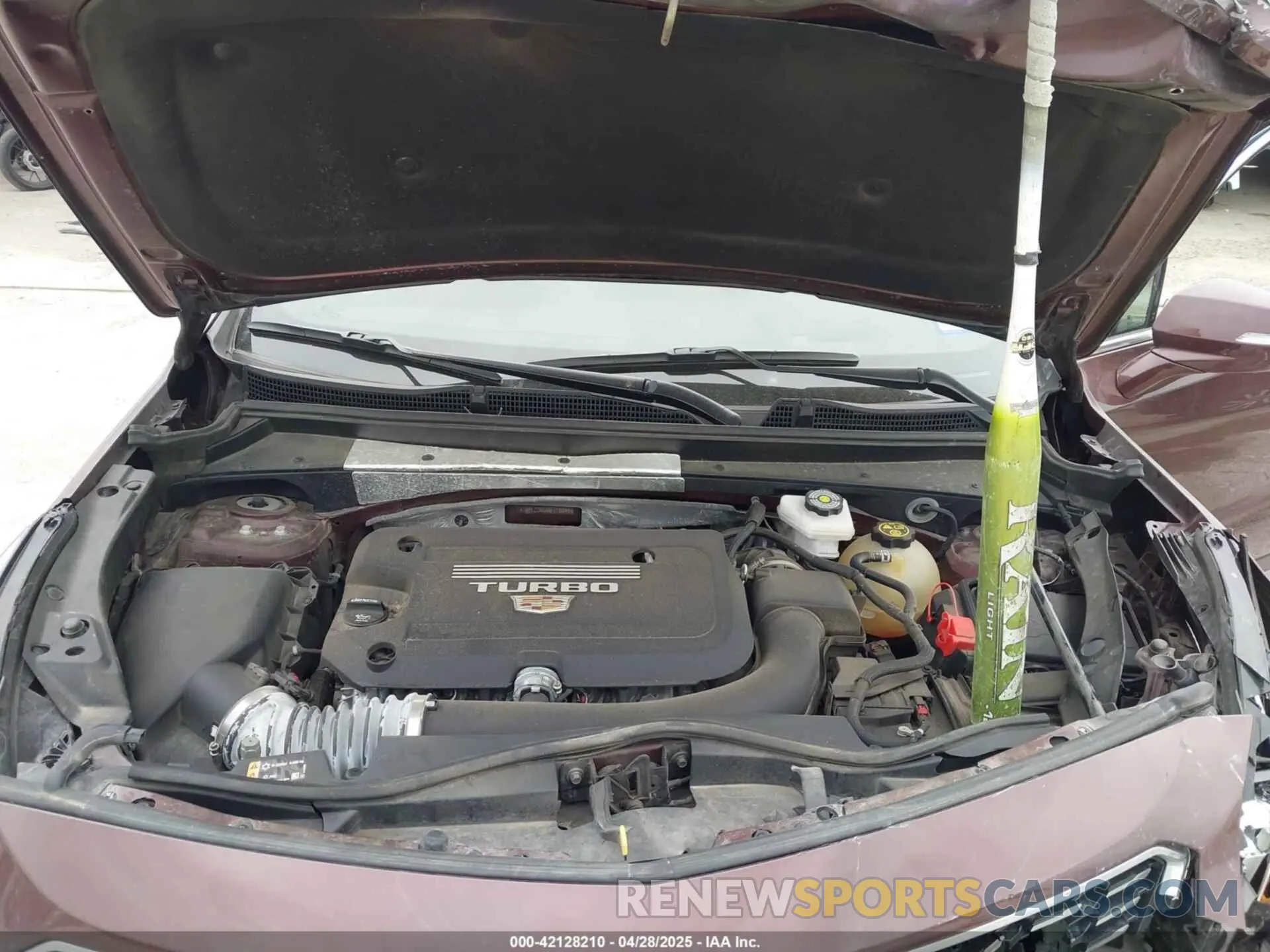 10 Photograph of a damaged car 1GYFZCR4XNF116845 CADILLAC XT4 2022