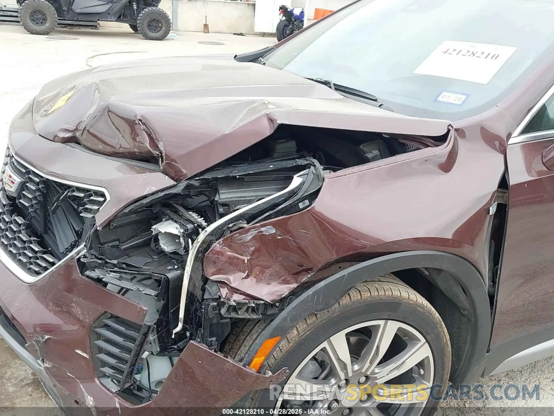 6 Photograph of a damaged car 1GYFZCR4XNF116845 CADILLAC XT4 2022