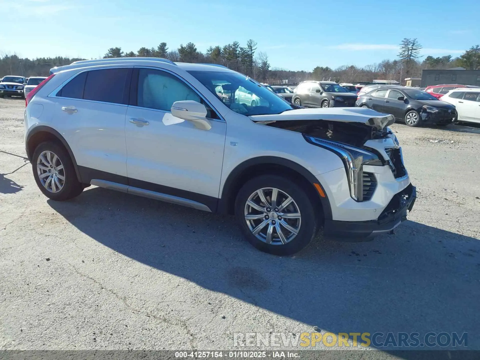 1 Photograph of a damaged car 1GYFZDR41NF105299 CADILLAC XT4 2022