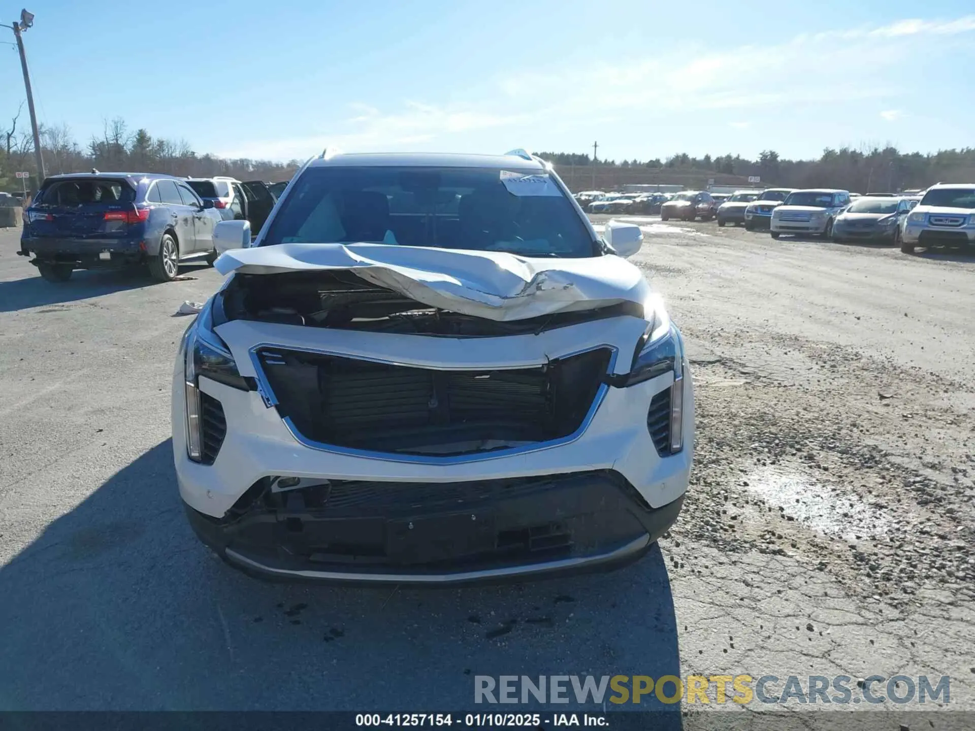 12 Photograph of a damaged car 1GYFZDR41NF105299 CADILLAC XT4 2022