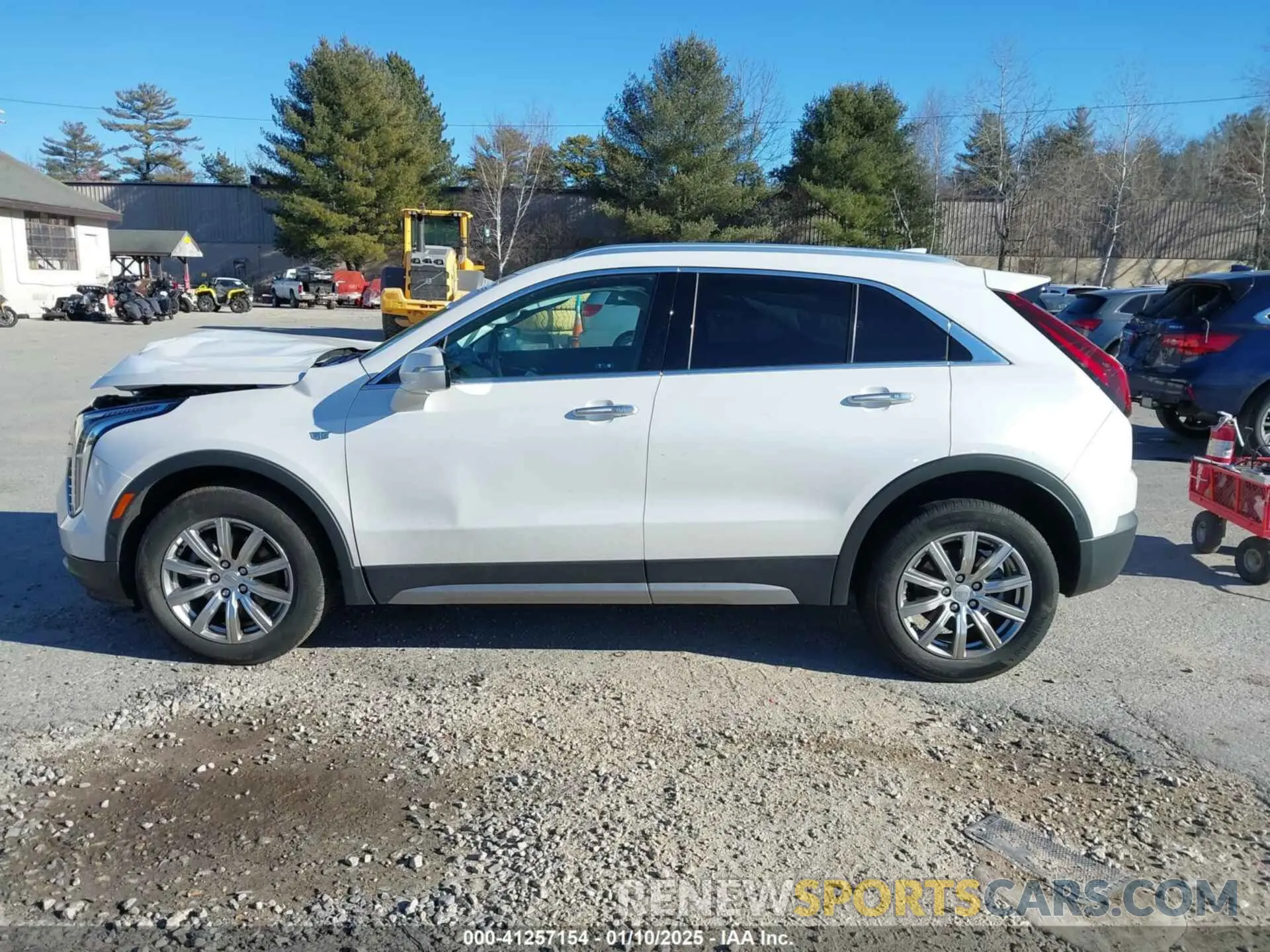 14 Photograph of a damaged car 1GYFZDR41NF105299 CADILLAC XT4 2022
