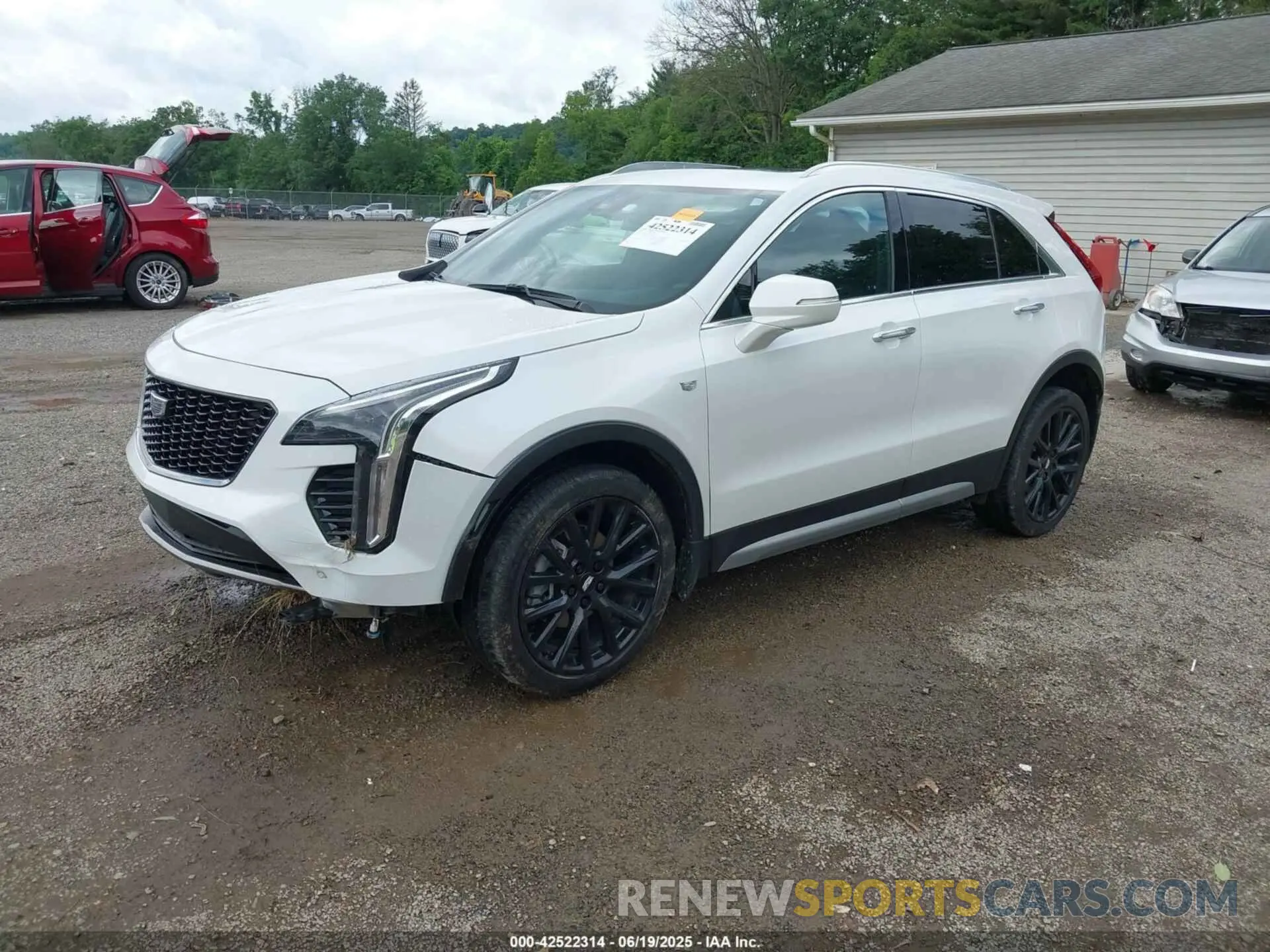 2 Photograph of a damaged car 1GYFZDR42NF128199 CADILLAC XT4 2022