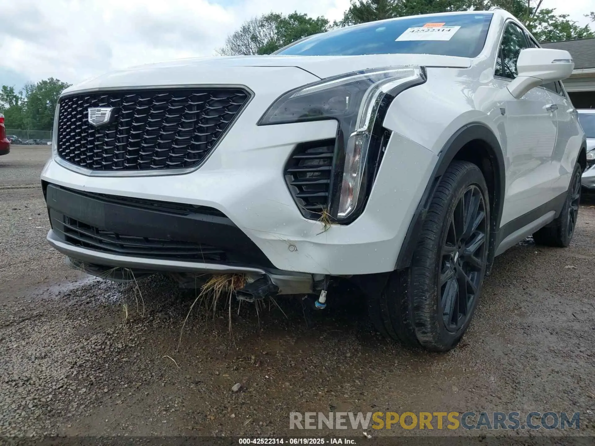 6 Photograph of a damaged car 1GYFZDR42NF128199 CADILLAC XT4 2022