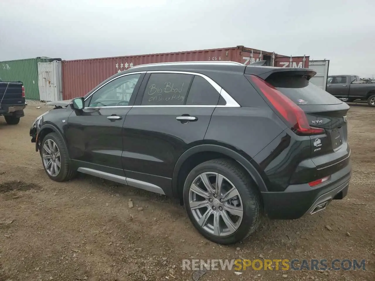 2 Photograph of a damaged car 1GYFZDR43NF132553 CADILLAC XT4 2022