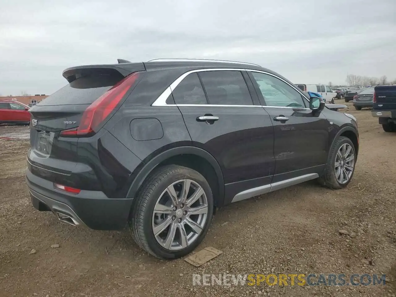 3 Photograph of a damaged car 1GYFZDR43NF132553 CADILLAC XT4 2022