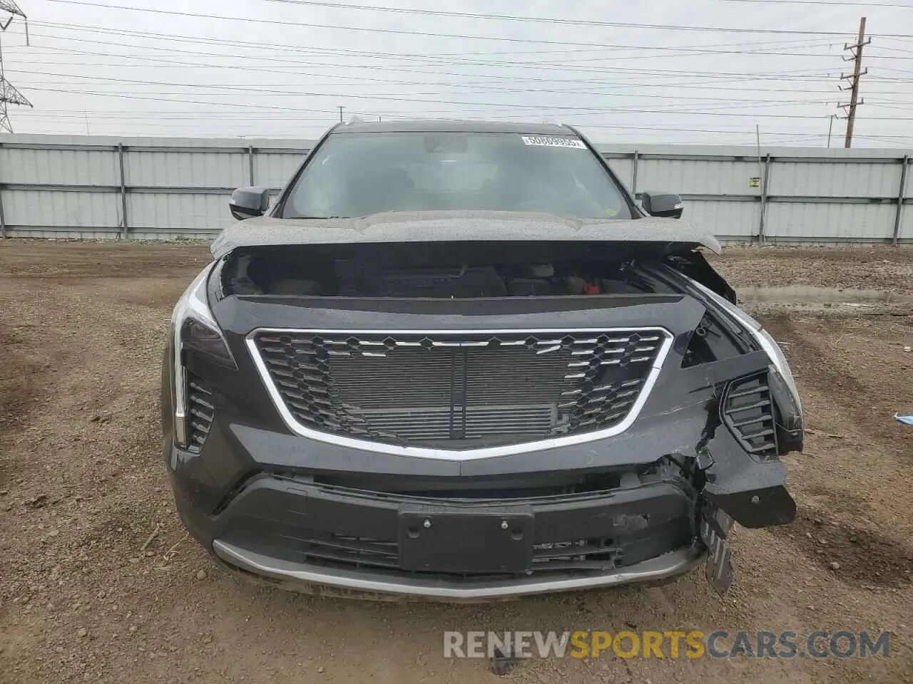 5 Photograph of a damaged car 1GYFZDR43NF132553 CADILLAC XT4 2022