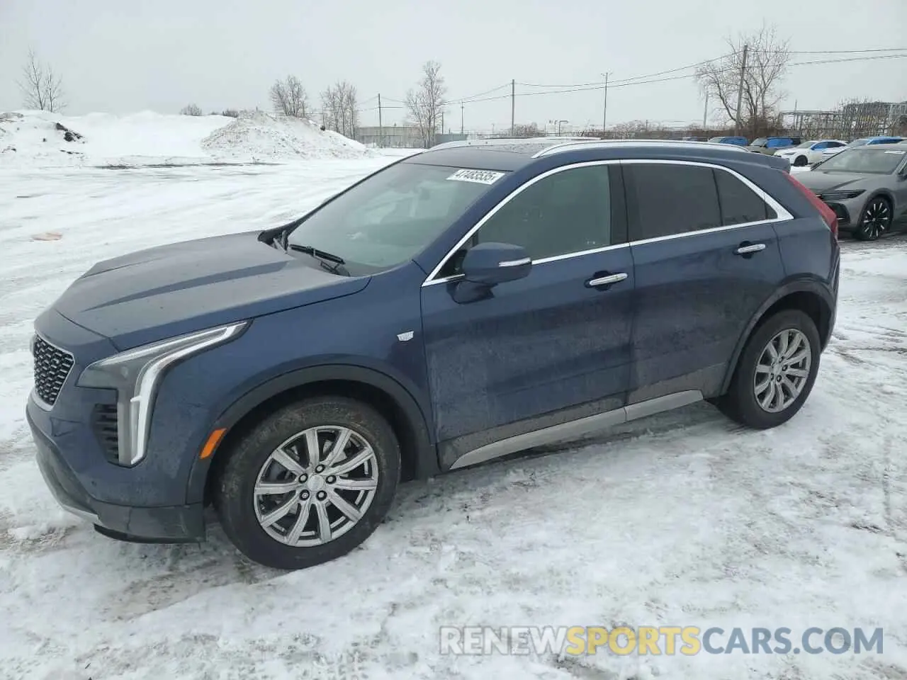 1 Photograph of a damaged car 1GYFZDR45NF153100 CADILLAC XT4 2022